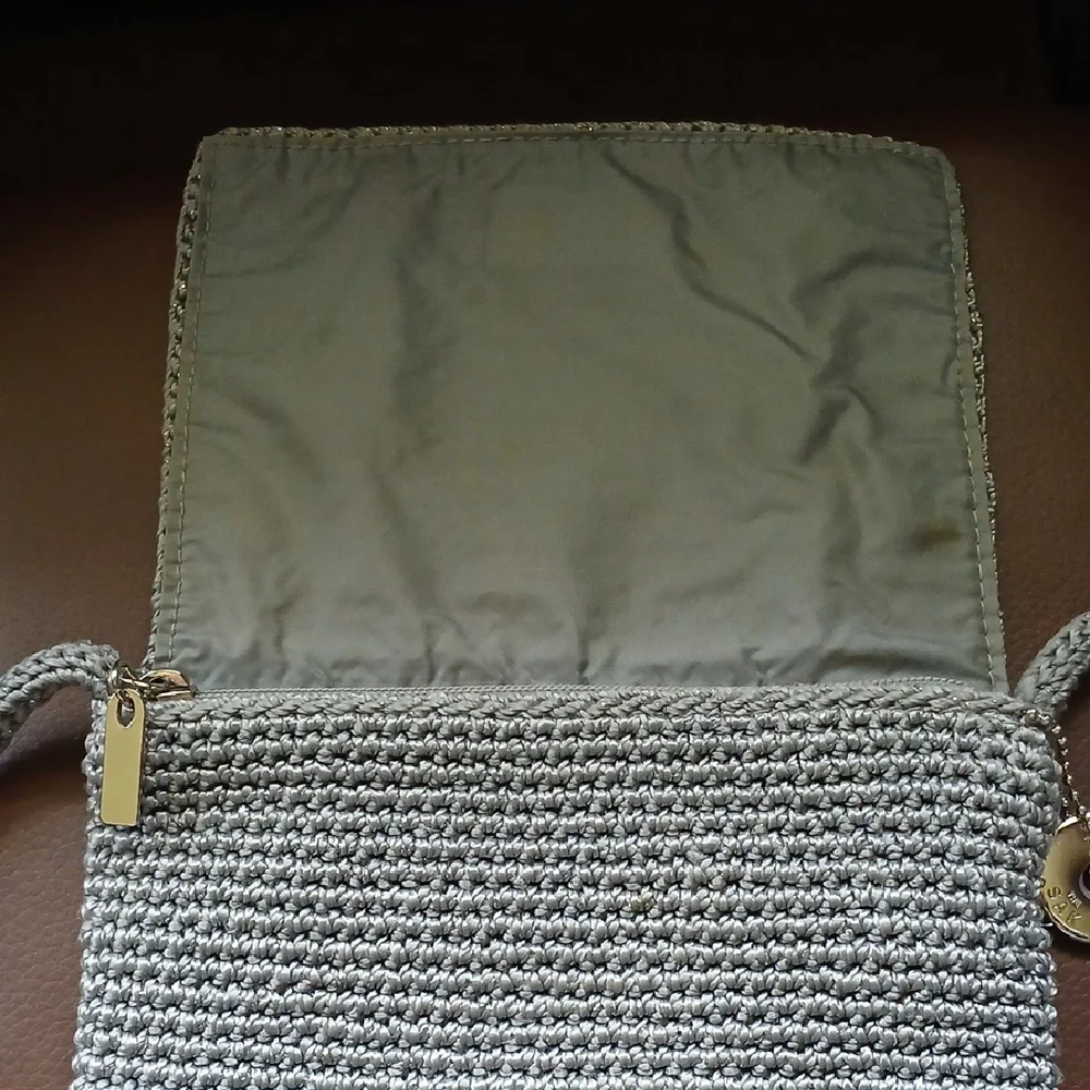 The Sak Gray Crochet Crossbody Bag - Picture 5 of 7